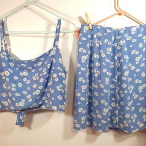 Hollister  Top and Skirt Set